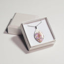 [ACCESSORY] PENDANT HYDRANGEA (PURPLE) | OWARI CLOISONNE