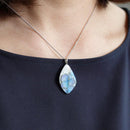 [ACCESSORY] PENDANT HYDRANGEA (BLUE) | OWARI CLOISONNE