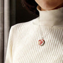 [ACCESSORY] PENDANT SWALLOWTAIL BUTTERFLY (RED) | OWARI CLOISONNE