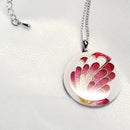 [ACCESSORY] PENDANT SWALLOWTAIL BUTTERFLY (RED) | OWARI CLOISONNE