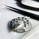 [ACCESSORY] PENDANT SWALLOWTAIL BUTTERFLY (RED) | OWARI CLOISONNE