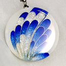 [ACCESSORY] PENDANT SWALLOWTAIL BUTTERFLY (NAVY) | OWARI CLOISONNE