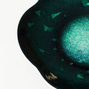 [SMALL DISH (PLATE)]  SAUCER (GREEN) SET OF 2 | OWARI CLOISONNE