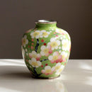 [VASE] WIRED VASE 3 BALL-SHAPED CHRYSANTHEMUM (YELLOW) | OWARI CLOISONNE