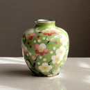 [VASE] WIRED VASE 3 BALL-SHAPED CHRYSANTHEMUM (YELLOW) | OWARI CLOISONNE