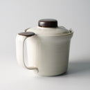 [JAPANESE TEA CUP] WIDE-MOUTHED POT POWDERED (WITH AMI) | MARUMO KATO POTTERY | MINO WARES