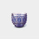 [แก้ว] Ochoko (Ruri) ในกล่อง Paulownia | Satuma Vidro | Satsuma Cut Glass