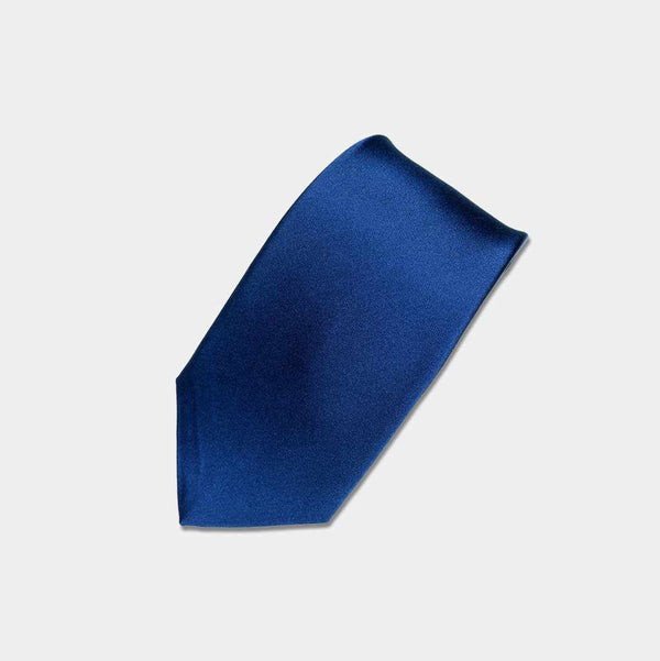 [系列]領帶靛藍miyavi 33 Momme Silk Satin | Gunnai紡織品