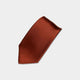 [Tie] Terracotta Miyavi 33 Momme Silk Satin | สิ่งทอ gunnai | ฟูจิซากุระ