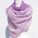 [SCARF] STALL KASANE RED MAUVE (PINK × PURPLE) | GUNNAI TEXTILES| FUJI SAKURA
