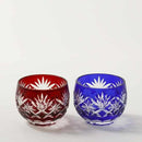 [GLASS] HOSHIKENBISHI MARU GUINOMI PAIR | EDO CUT GLASS
