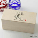 [GLASS] HOSHIKENBISHI MARU GUINOMI PAIR | EDO CUT GLASS