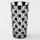 [GLASS] KUROCO TAMA CHECKERED TUMBLER | EDO CUT GLASS