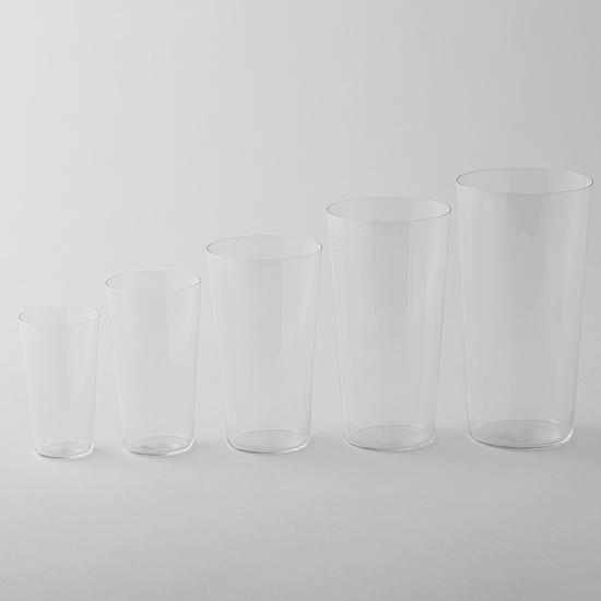 [GLASS] LIGHT LIQUOR TOOL IN A WOODEN BOX | EDO GLASS
