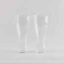 [GLASS] THIN DRUM TSUDUMI 2 PIECES SET IN A WOODEN BOX | EDO GLASS