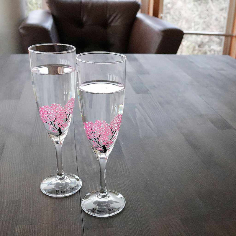 [CHAMPAGNE GLASS] SAKURA MAGIC 2 PIECES | MARUMO TAKAGI