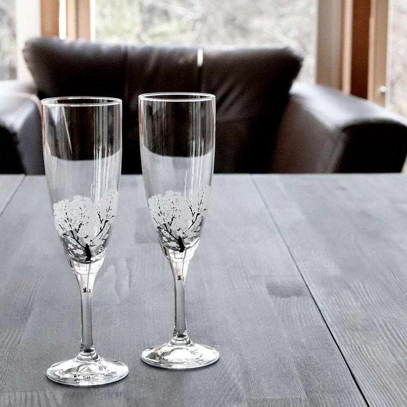 [CHAMPAGNE GLASS] SAKURA MAGIC 2 PIECES | MARUMO TAKAGI