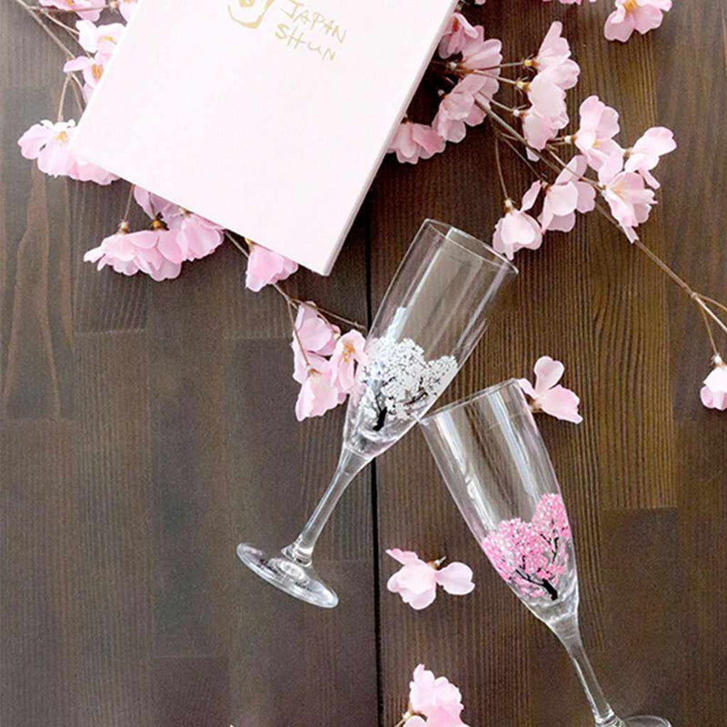 [CHAMPAGNE GLASS] SAKURA MAGIC 2 PIECES | MARUMO TAKAGI