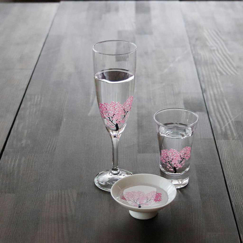 [CHAMPAGNE GLASS] SAKURA MAGIC 2 PIECES | MARUMO TAKAGI