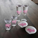 [SAKE CUP] SAKURA MAGIC 2 PIECES | MINO WARES | MARUMO TAKAGI