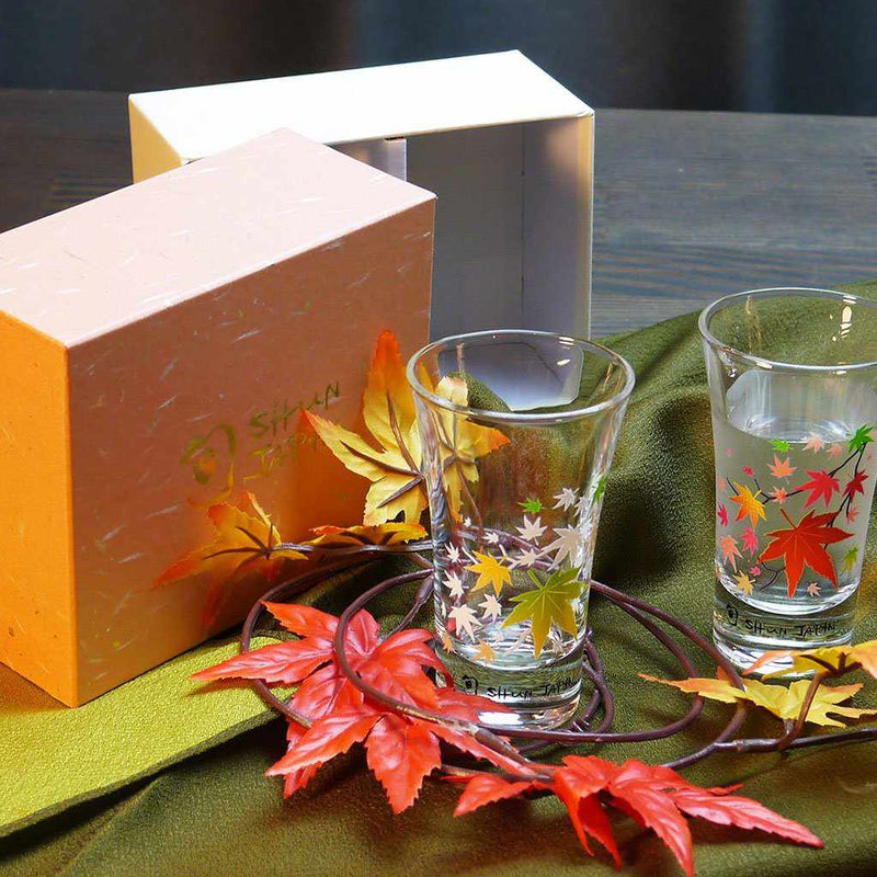 [GLASS] AUTUMN LEAVES MAGIC 2 PIECES | MARUMO TAKAGI