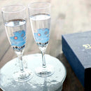 [CHAMPAGNE GLASS] SNOWFLAKE MAGIC 2 PIECES | MARUMO TAKAGI