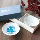 [SAKE CUP] SNOWFLAKE MAGIC 2 PIECES | MINO WARES | MARUMO TAKAGI