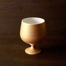 [CUP] GOLD WINE PORCELAIN GLASS (SHORT) | MINO WARES | MARUMO TAKAGI