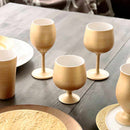 [CUP] GOLD WINE PORCELAIN GLASS (SHORT) | MINO WARES | MARUMO TAKAGI