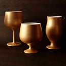 [CUP] GOLD WINE PORCELAIN GLASS (SHORT) | MINO WARES | MARUMO TAKAGI
