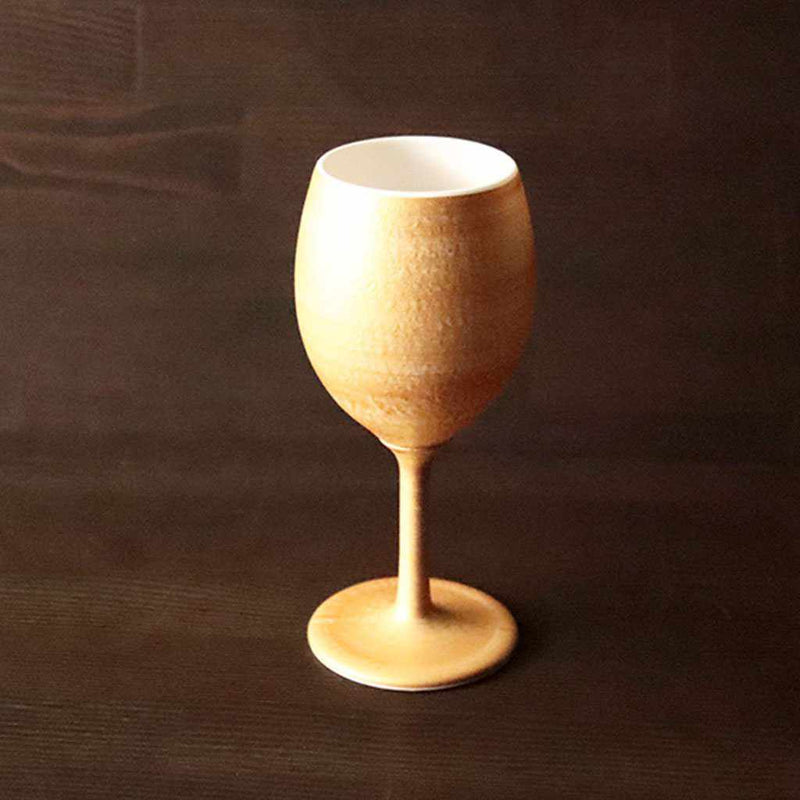 [CUP] GOLD WINE PORCELAIN GLASS (SLIM) | MINO WARES | MARUMO TAKAGI
