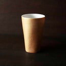 [TUMBLER] GOLD TUMBLER PORCELAIN GLASS | MINO WARES | MARUMO TAKAGI