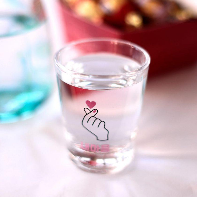 [SHOT GLASS] COLOR & DESIGN CHANGE HEART (4 PIECES) | MARUMO TAKAGI