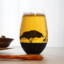 [GLASS] SUNSET IN SAVANNAH GIRAFFE | SHUN JAPAN | MARUMO TAKAGI