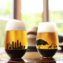 [GLASS] SUNSET IN SAVANNAH GIRAFFE | SHUN JAPAN | MARUMO TAKAGI