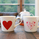 [MUG (CUP)] HEART MUG CUP | COLOR & DESIGN CHANGE | MINO WARES | MARUMO TAKAGI