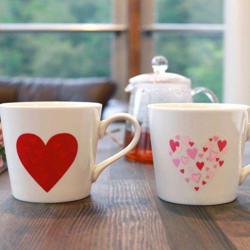 [MUG (CUP)] HEART MUG CUP | COLOR & DESIGN CHANGE | MINO WARES | MARUMO TAKAGI