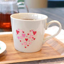 [MUG (CUP)] HEART MUG CUP | COLOR & DESIGN CHANGE | MINO WARES | MARUMO TAKAGI