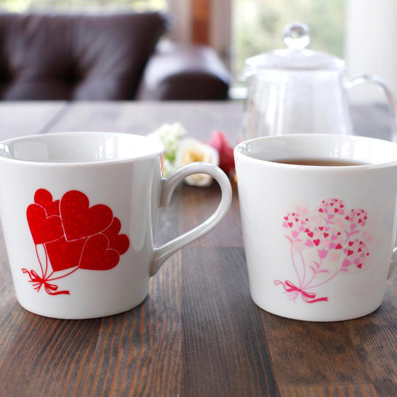 [MUG (CUP)] HEART BOUQUET MUG CUP | COLOR & DESIGN CHANGE | MINO WARES | MARUMO TAKAGI