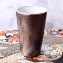 [SAKE CUP] PAIR OF CUPS | LACQUERED EGG CERAMIC | MINO WARES | MARUMO TAKAGI