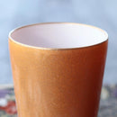 [SAKE CUP] PAIR OF CUPS | LACQUERED EGG CERAMIC | MINO WARES | MARUMO TAKAGI