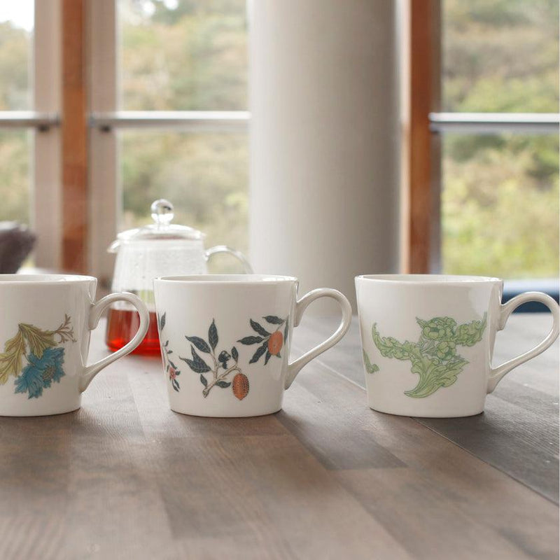 [MUG (CUP)] BOTANICAL (EMPEROR) MUG CUP | COLOR & DESIGN CHANGE | MINO WARES | MARUMO TAKAGI