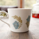 [MUG (CUP)] BOTANICAL (BLUE FLOWER) MUG CUP | COLOR & DESIGN CHANGE | MINO WARES | MARUMO TAKAGI
