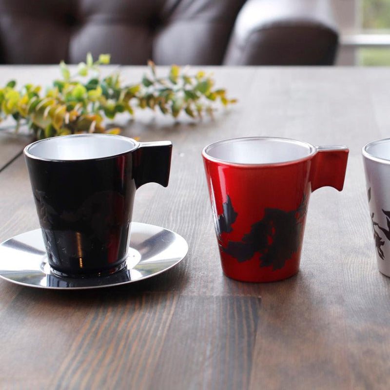 [MUG (CUP)] BOTANICAL (RED) CUP & SAUCER  | COLOR & DESIGN CHANGE | MARUMO TAKAGI