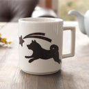 [MUG (CUP)] SHIBA-INU MUG CUP | COLOR & DESIGN CHANGE | MINO WARES | MARUMO TAKAGI