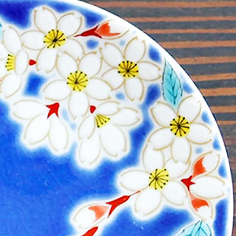 [SMALL DISH (PLATE)]  SAKURA  | KUTANI WARES | MARUMO TAKAGI