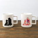 [MUG (CUP)] DOG PARENT & CHILD (WHITE) | COLOR & DESIGN CHANGE | MINO WARES | MARUMO TAKAGI