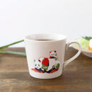 [MUG (CUP)] PANDA PARENT & CHILD | COLOR & DESIGN CHANGE | MINO WARES | MARUMO TAKAGI