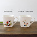 [MUG (CUP)] PANDA PARENT & CHILD | COLOR & DESIGN CHANGE | MINO WARES | MARUMO TAKAGI