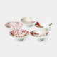 [SAKE CUP] RED GOLD SET OF 5 | MINO WARES | MARUMO TAKAGI